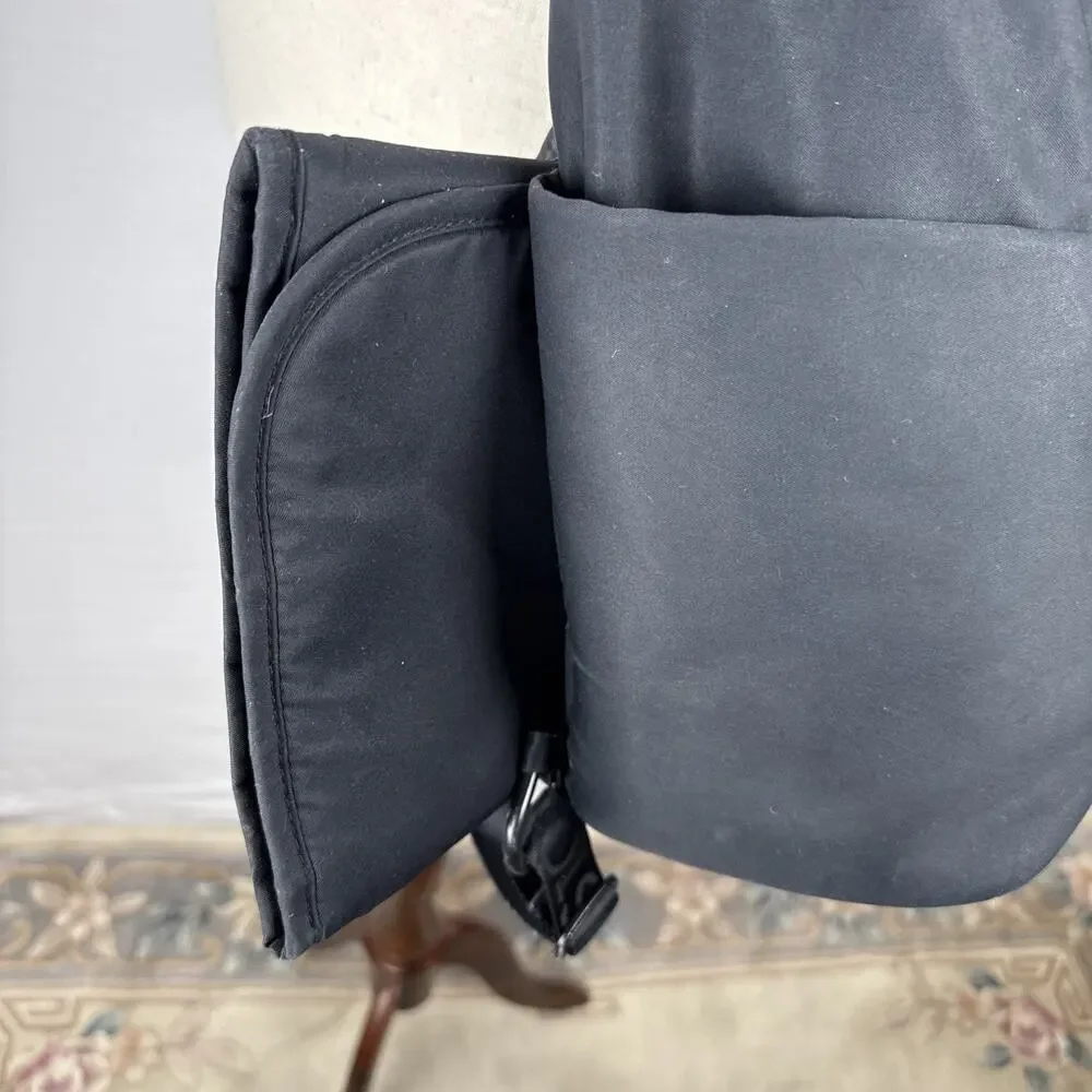 STOKKE Black Diaper Changing‎ Bag Backpack Crossbody Strap Organizer